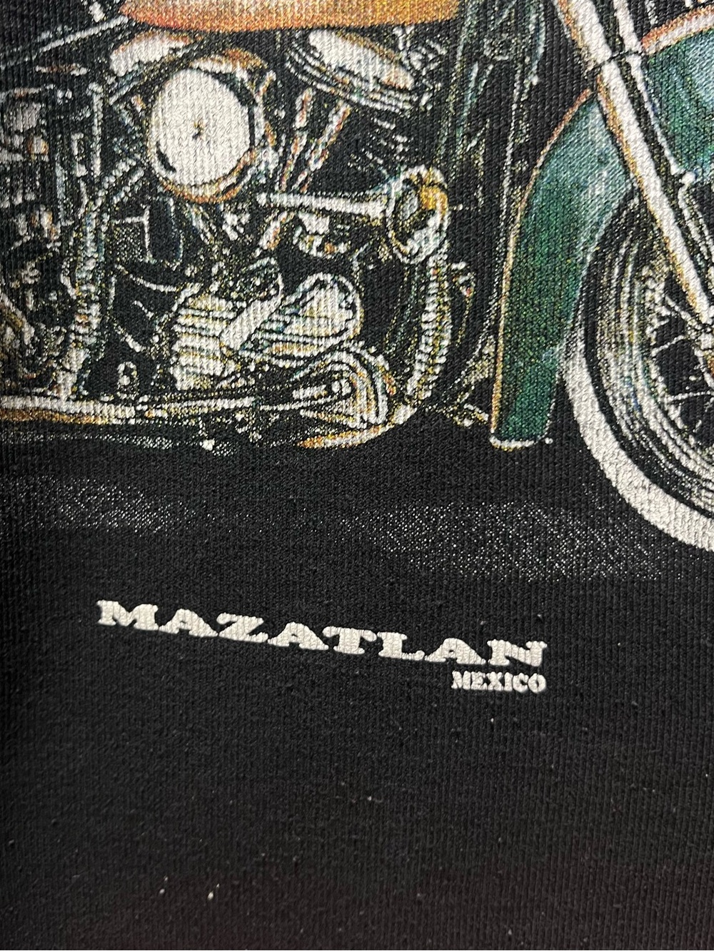 VTG Harley Davidson 3D Emblem Survivors Black Grapic Motorcycley Tee - Mazatlan - Picture 7 of 8
